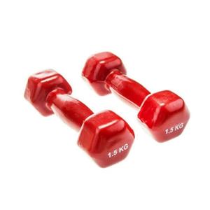 دمبل ایروبیک روکش دار 1.5 کیلویی (یک جفت)