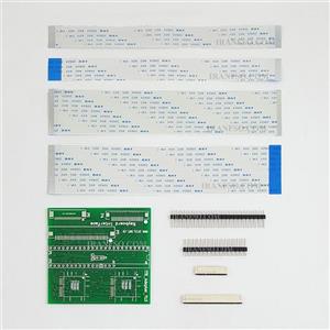 تبدیل پروگرمر کیبردی Zif ITE برای RT809 همراه فلت ریبون و سوکت