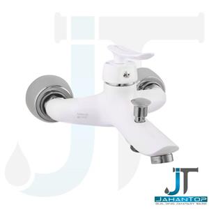 شیر حمام آریانا مدل کارون سفید طلایی