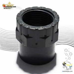 بوشن یکسر رزوه UPVC مادگی