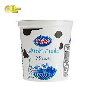 ماست خامه ای پر چرب میهن 750 گرمی