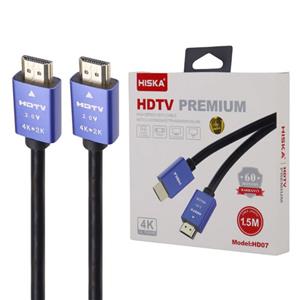 کابل HDMI هیسکا مدل HD07 طول 1.5 متر