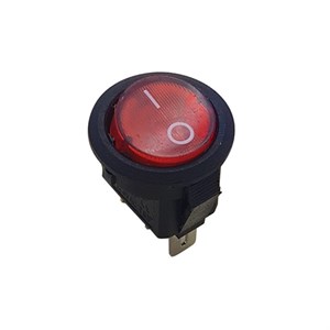 کلید راکر کوچک گرد دوحالته 3 پین KCD1-601 | فروش تکی