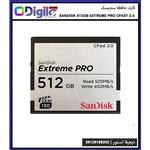 کارت حافظه SanDisk 512GB Extreme PRO CFast 2.0 Memory Card