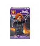 بسته لگو 10 تکه bt شخصیت زن سیاهپوش 9012black widow