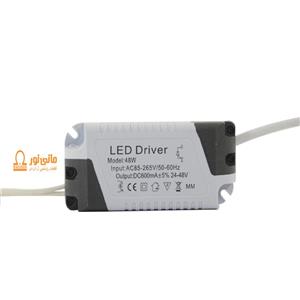 درایور LED پنلی 48 وات سقفی پنلی لوستری