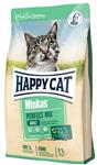 غذا خشک گربه بالغ هپی کت آلمان Happy Cat Minkas Perfect Mix Geflügel-Fisch -Lamm 4kg