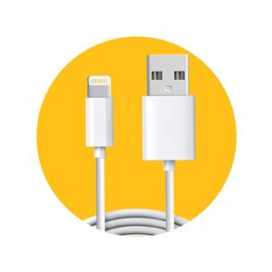 کابل شارژ اصلی اپل محصول USB FOXCONN به LIGHTNING مدل MD818ZM A ایفون SH 1052 