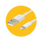 کابل شارژ اپل USB به LIGHTNING مدلMD818ZM/A آیفون SH-1051