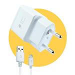 شارژر و کابل فست شارژ سامسونگ مدل NOTE4-A10-A10s (SAMSUNG-Adaptive-Fast-Charging-Wall-Charger) همراه با کابل SH-1001،MICRO USB