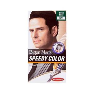 کیت رنگ مو بیگن سری Speedy Colour شماره 102 حجم 40 میلی لیتر رنگ مشکی قهوه ای