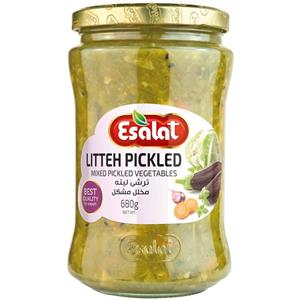 ترشی لیته اصالت مقدار 680 گرم