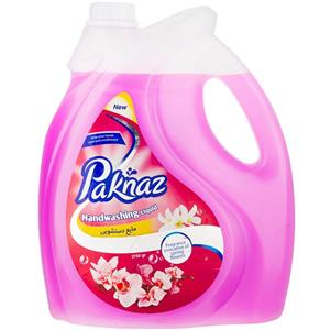 مایع دستشویی صورتی پاکناز 3.75 کیلوگرمی