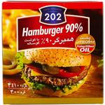 همبرگر کلاسیک با ۹۰٪ گوشت ۲۰۲ 400 گرمی