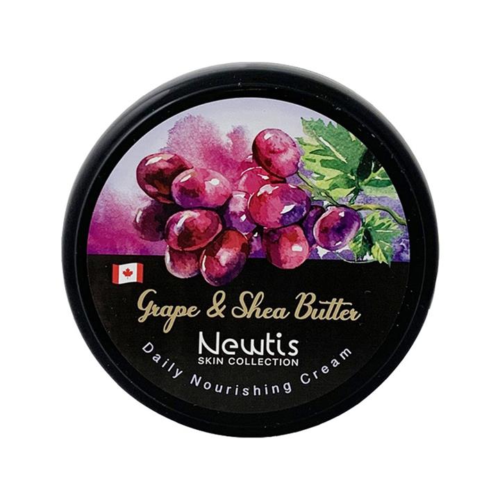 کرم مرطوب کننده نیوتیس Newtis مدل Grape & Shea Butter