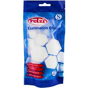 دستکش یکبار مصرف کوچک رزی 10 عددی