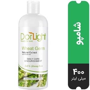 شامپو انواع مو Wheat Germ دورلایت 400 میلی لیتری