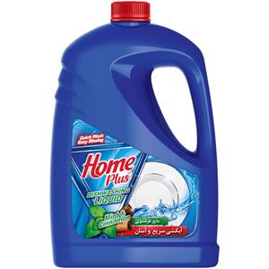 مایع ظرفشویی  هوم پلاس  با رایحه  نعناع و دارچین 3.75 لیتری