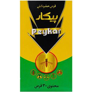 قرص حشره کش پیکار 30 عددی