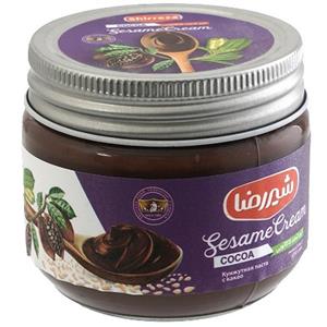 کرم کنجد کاکائویی شیررضا 200 گرمی