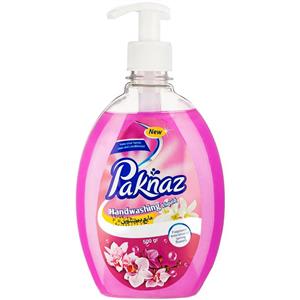مایع دستشویی صورتی پاکناز 500 گرمی