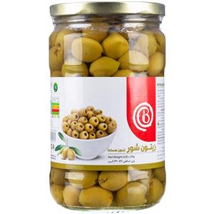 زیتون شور بی هسته بیژن وزن 630 گرم