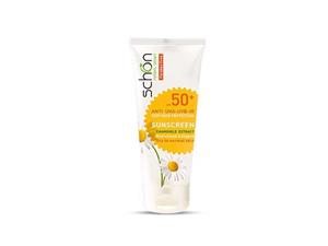 کرم محافظ آفتاب spf50 بدون رنگ  50 میل شون