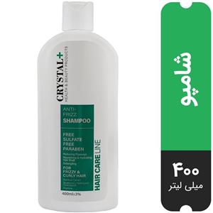 شامپو مو ضد وز Anti Frizz کریستال 400 میلی لیتری