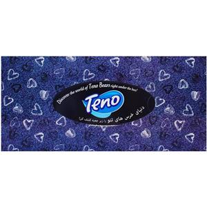 دستمال کاغذی 2 لایه تنو 100 برگ