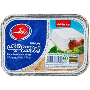 پنیر سفید نیم چرب پروبیوتیک رامک 400 گرمی
