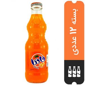 نوشابه پرتقالی فانتا - 250 میلی لیتر بسته 12 عددی