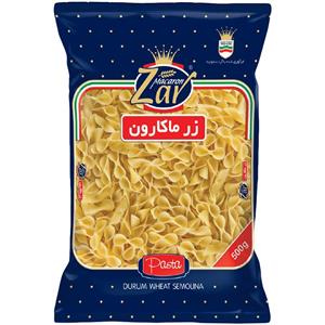 ماکارونی فرمی پروانه ای زر ماکارون 500 گرم