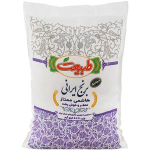 برنج ایرانی هاشمی ممتاز معطر طبیعت 5 کیلوگرمی