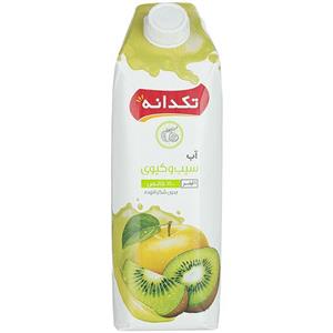 نکتار سیب و کیوی تکدانه 1 لیتری