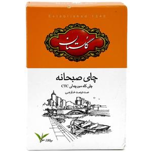 چای سیاه کله مورچه ای گلستان 100 گرمی
