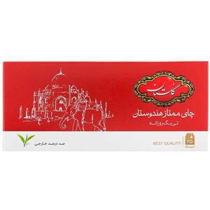 چای سیاه کیسه ای گلستان ممتاز هندوستان پک 25 عددی