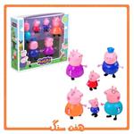 فیگور پپا پیگ مجموعه 6 عددی پپاپیگ Peppa Pig figure