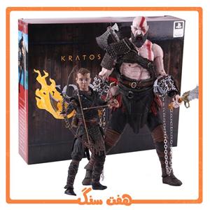 اکشن فیگور کریتوس و آترئوس گاد آو وار 4 (خدای جنگ 4) NECA God of War Action Figure – Kratos & Atreus