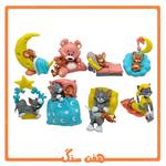 فیگور تام و جری مجموعه 8 عددی Tom cat and Jerry mouse figure