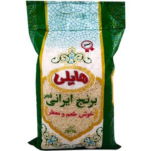 برنج ایرانی ممتاز فجر معطر هایلی 2.5 کیلوگرمی 