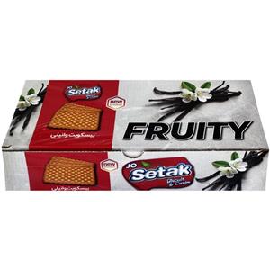 بیسکویت وانیلی فروتی ستاک 550 گرمی