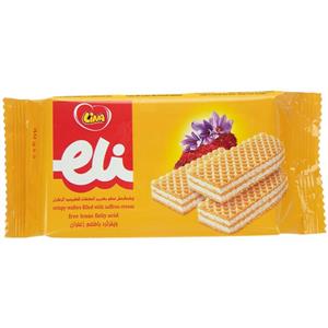 ویفر کرم دار زعفرانی الی لینا 30 گرمی