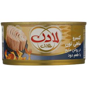 کنسرو ماهی تون با طعم دودی لادن - 180 گرم