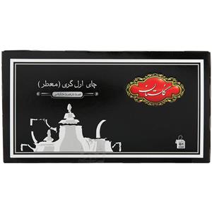 چای سیاه کیسه ای ارل گری معطر گلستان 50 عددی