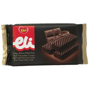 ویفر شکلاتی با کرم کاکائو تلخ الی لینا 40 گرمی