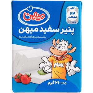 پنیر سفید نیم چرب میهن 210 گرمی