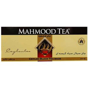 چای سیاه کیسه ای سیلان محمود 25 عددی