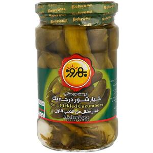 خیارشور درجه یک بهروز 660 گرمی