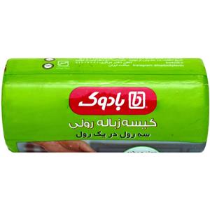 کیسه زباله بیوپرفراژ بادوک 42 عددی