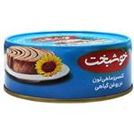 کنسرو ماهی تون در روغن گیاهی خوشبخت 120 گرمی